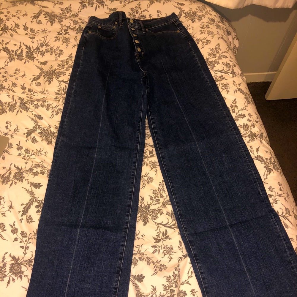 Gap Wid Leg High Rise Jeans